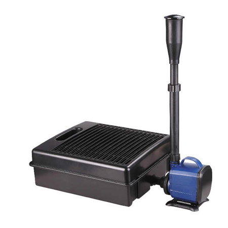 SOBO WP-350FP фонтанный насос 3000 л/ч с фильтром для пруда Изображение
