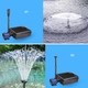 SOBO WP-350FP фонтанный насос 3000 л/ч с фильтром для пруда Изображение