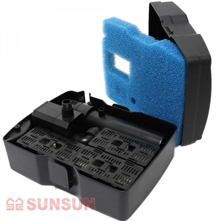 Подводный фильтр для пруда SunSun CUF-6011 3в1 с УФ-стерилизатором 11 Вт Изображение