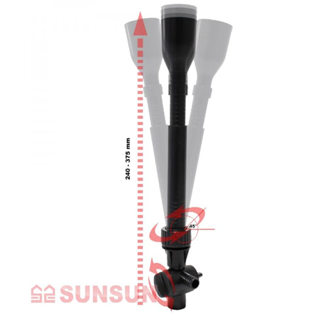 Подводный фильтр для пруда SunSun CUF-6011 3в1 с УФ-стерилизатором 11 Вт Изображение