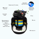 SunSun CPF-75000 — напорный фильтр для пруда с UV-C 55 Вт для водоёмов до 100 000 л Изображение