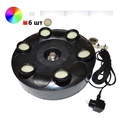 Плавающая платформа-фонтан MC480-6 (W), 6 LED фонарей Изображение