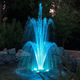 Плавающая платформа-фонтан MC480-12 (W), 12 LED фонарей Изображение