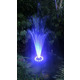 Плавающая платформа-фонтан MC480-12C (RGB), 12 LED фонарей Изображение