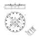 Динамический садовый фонтан с LED подсветкой  HQ-FS-05, HQ-MF01-04 series Изображение