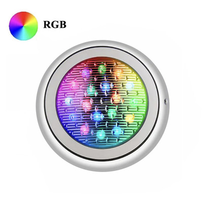 Накладной светильник для бассейна LED HUIQI HQ-P18M RGB 18Вт Изображение