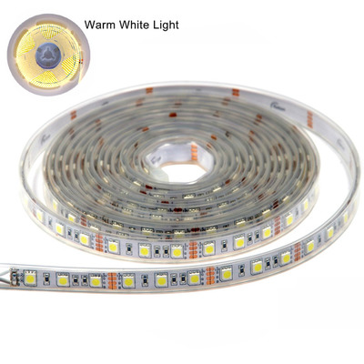 Влагостойкая светодиодная лента IP68 SMD2835 120led/м 9.6W, теплый белый Изображение