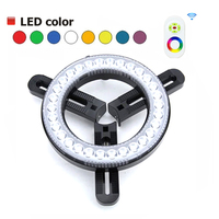 Подсветка кольцевая LED HUIQI HQ-T35-FB RGB 12V/12Вт Изображение