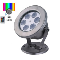 Подводный светильник 6W RGB светодиодный профессиональный IP68 Ecolend Изображение