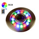 Подводный светильник 18W RGB IP68 для фонтана сталь 304SS + алюминий на форсунку профессиональный Ecolend Изображение