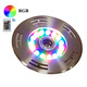 Светильник подводный 9W RGB IP68 для фонтана на форсунку профессиональный Ecolend Изображение