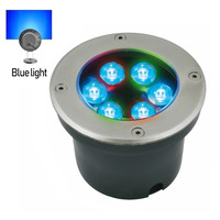 Подводный синий светильник 6*1W IP68 Ecolend Изображение