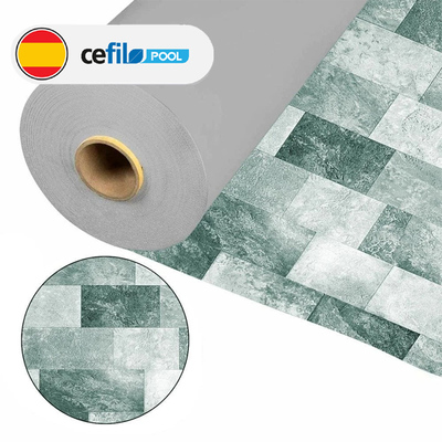 Лайнер Cefil Keramik Touch Greenocean (плитка) 1,65м Изображение