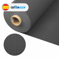 Лайнер для бассейна Cefil Touch Tesela Gris Anthracite темно-серая мозаика (текстурный) 1,65м Изображение