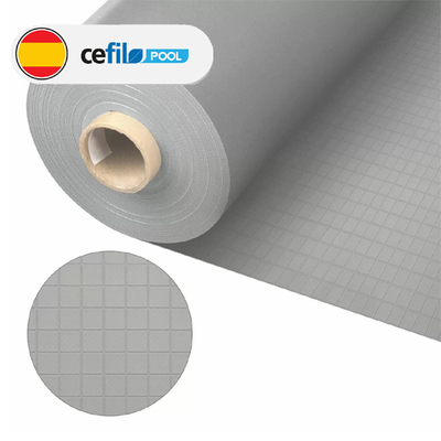 Лайнер для бассейна Cefil Touch Tesela Gris Clair серая мозаика (текстурная) 1,65 м Изображение