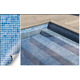 Пленка для бассейна Elbe CLASSIC Non-Slip мозаика синяя / mosaic blue 165 cm, цвет 1123/01 Изображение