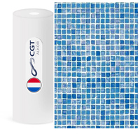 CGT AVfol MOSAIC AZUR пленка для бассейна (лайнер) 1,65 м Изображение