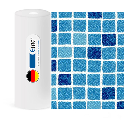 Плівка для басейну CLASSIC Non-Slip мозаїка синя/mosaic blue 165 cm, колір1123/01 Зображення