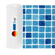 Пленка для бассейна Elbe CLASSIC Non-Slip мозаика синяя / mosaic blue 165 cm, цвет 1123/01 Изображение