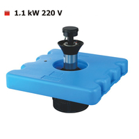 Плавающий всплесковый фонтан-аэратор SPA-1.1KW 220 V для пруда. Изображение