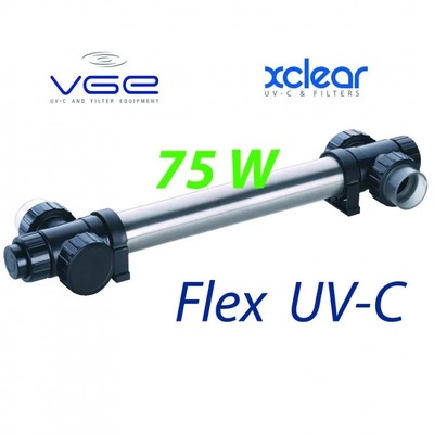 УФ стерилизатор для пруда - Комплект лампы UV-C XClear Budget Flex 75 Watt Изображение