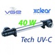 УФ стерилизатор для пруда - Комплект лампы UV-C XClear Budget Tech 40 Watt Изображение