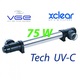 УФ стерилизатор для пруда - Комплект лампы UV-C XClear Budget Tech  75 Watt Изображение