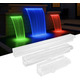 Акриловый цветной LED водопад HUIQUI HQ-WFL1200-RE (ширина 120 см) Изображение