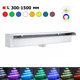 Водопад из стали цветной LED HUIQUI HQ-WFS-300-1500RE (ширина 30-150 см) Изображение
