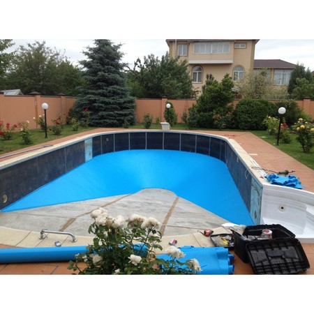 Пленка для бассейна Adriatic Blue SUPRA (синий) 1,65 м Изображение