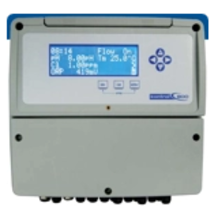 Измерительно-регулирующая станция для бассейна, Kontrol 800 FChlor Amp амперометрическое измерение хлора, без насосов Изображение