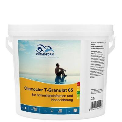 Шок хлор Chemochlor-T-Granulat 65 Быстрорастворимый хлор в гранулах для ударного хлорирования 50 кг Изображение