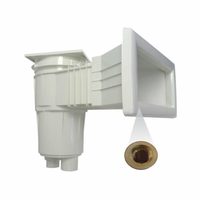 Скиммер для бассейна Vagner, VA 17.5L, 450 х 235, с латунными вставками, под пленку Изображение