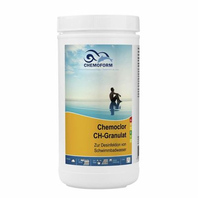 Chemochlor CH-Granulat Быстрорастворимый хлор в гранулах для ударного хлорирования (70% акт. хлора) 1кг Изображение