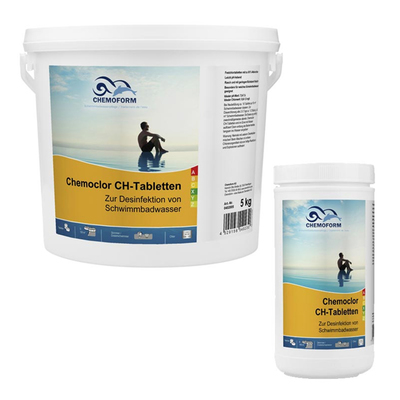 Chemochlor CH-Tabletten Неорганический хлор в таблетках по 7 г (70% акт. хлора) 25кг Изображение