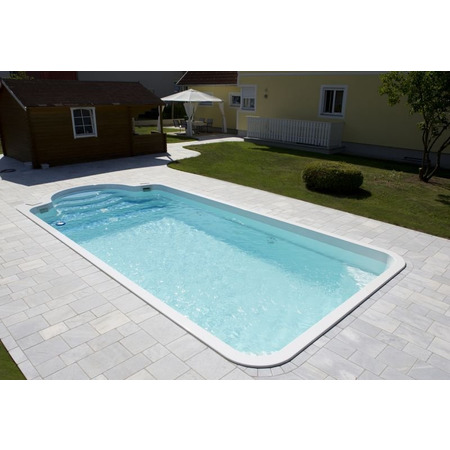 Композитный керамический бассейн HALO 9 Shadow Gray (9,5x3,7x1,5m) Изображение