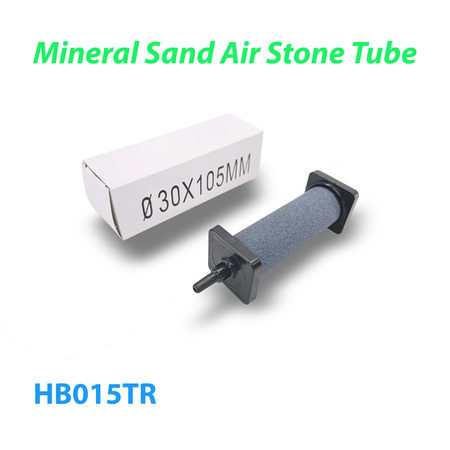 Распылитель (диффузор) воздушный круглый Mineral Sand Air Stone Tube Ø30 х 105 мм с упорами из пластика Изображение