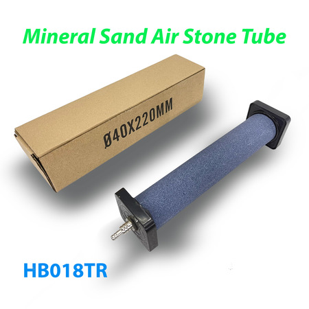 Распылитель (диффузор) воздушный круглый Mineral Sand Air Stone Tube Ø40 х 220 мм с упорами из пластика Изображение