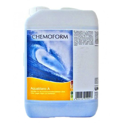 Chemoform Aquablanc A Kombinationsliquid активатор, использовать совместно со средствами на основе активного кислорода, 5 л Изображение