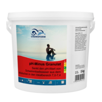 Chemoform pH-Мінус (гранулят), препарат для зниження рівня рН у воді, 5 кг Зображення