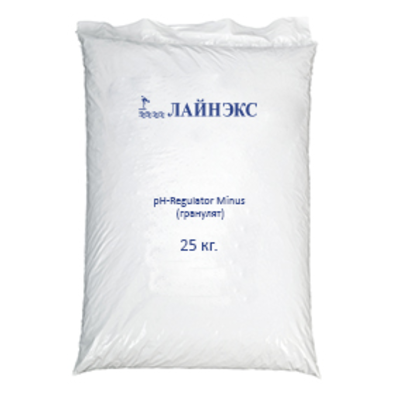 Linex pH-Минус (гранулят), препарат для снижения уровня рН в воде, 25 кг Изображение