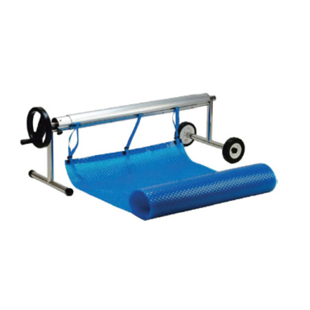 Ролета для бассейна навивочная мобильная, комплект - 5,4 м Изображение