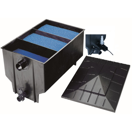 Фильтр для пруда 3-х камерный Chamberfilter 330L/30m3 с UV-C лампой 40W Изображение