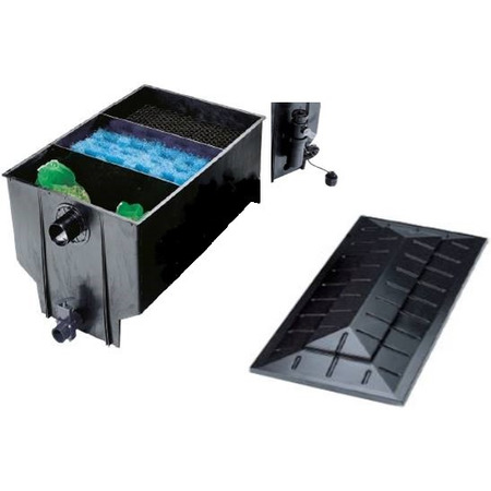 Фильтр для пруда 3-х камерный Chamberfilter 330L/20m3 с UV-C лампой 11W Изображение