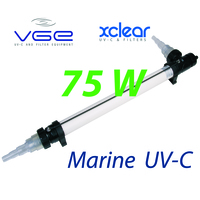 УФ стерилизатор для пруда- Комплект лампы UV-C XClear Marine 75W для морской и соленой воды Изображение